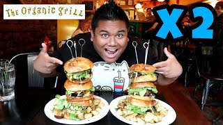 Massive Vegan Burger Challenge x2