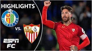 👏 SERGIO RAMOS SCORES! 👏 Getafe vs. Sevilla | Copa Del Rey Highlights