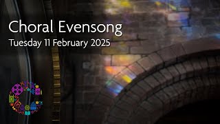 Choral Evensong | Tuesday 11 February 2025 | Chester Cathedral