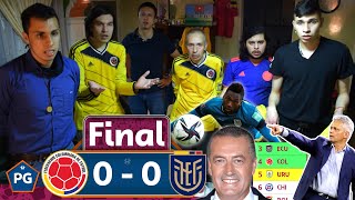 Colombia 0 Ecuador 0 🔥 Eliminatorias Qatar 2022 Conmebol 😱 Reacciones Amigos 🔥 El Club de la Ironía