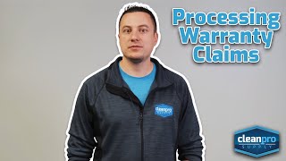 Processing A Warranty Claim