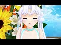 【mmd】秋津洲？に「チュッ！夏パ～ティ」踊らせてみた 【艦これmmd】