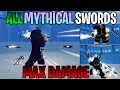 [GPO] ALL MYTHICAL SWORDS MAX DAMAGE (UPD 10) 2024