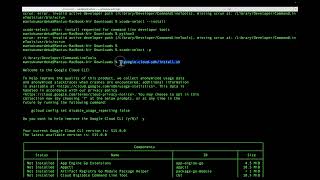 Install the Google Cloud CLI on you MACBOOK Air | gcloud cli in MACOS