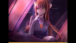 Страдаем и читаем что пишет Моника. DDLC+