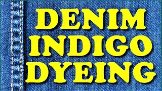 DENIM INDIGO DYEING SHORT COURSE #INDIGO #INDATHERINE #VAT #DYEING #DENIM #JEANS #RopeDyeing