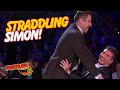 David Walliams STRADDLES Simon Cowell Live On BGT!