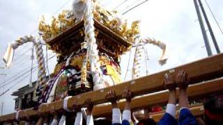 「石見神社2008」　　　御津町中島・岩崎屋台