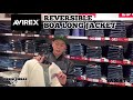 みよし市　【jeans sommelier】の【denim freak 】レディースavirex編　avirex アビレックス　ミリタリーコーデ　ボアブルゾン　ボアコート　2way プライスダウン