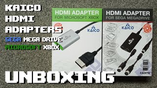 Unboxing: Kaico Mega Drive and Xbox HDMI Adapters (+Tests)