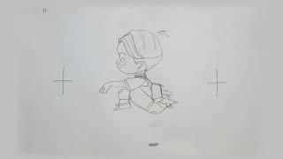 Clean-Up Practice Test Animation | Traditional Animation
