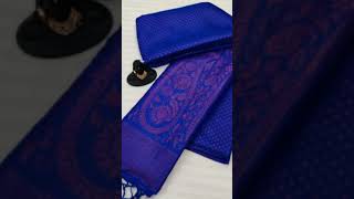 gadwal silk  saree, style latest in trendSilk  with saree alover weavingzari butis#yourfashionstop