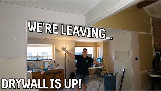 We Had to Use LIQUID NAILS and a HACKSAW to Get this Drywall PERFECT Ep. 17