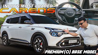 KIA CARENS BASE Model LOADED Like Never Before🔥🇮🇳 | India's FIRST PROJECTOR DRL  | 📞9321811482