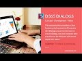 Dialogs in Dynamics 365