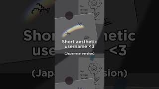 #shorts short Japanese username ideas ✨ ||  Aesthetic Idea's || Khushi's Vibe 💜