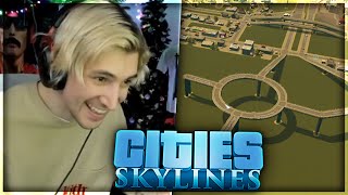 xQc builds the Worst Possible City in Cities: Skylines (with chat)