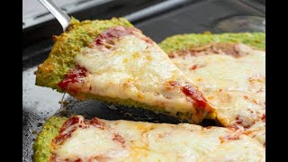 Broccoli pizza