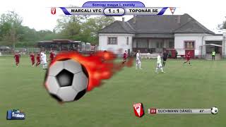 MARCALI VFC - TOPONÁR SE  1 - 1 (0 - 0)