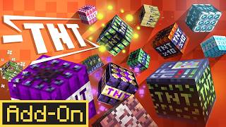 I Spawned the MOST DESTRUCTIVE TNT Add-On in Minecraft Bedrock