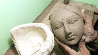 Easy way to remove the face from the mold // সহজ উপায়ে ছাঁচ থেকে মুখ তোলার  পদ্ধতি