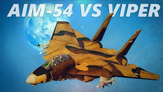 Mighty F-14 Tomcat + Aim-54 Phoenix Vs F-16 Viper | BVR | Digital Combat Simulator | DCS |