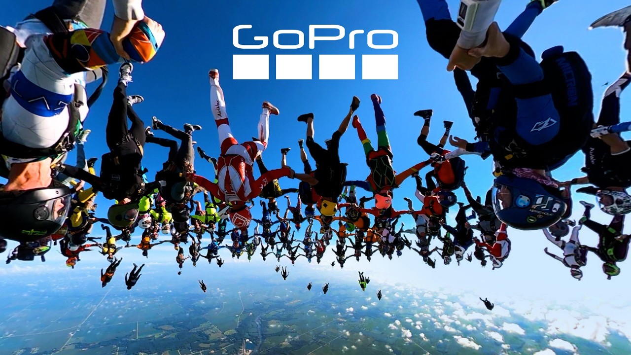 World Record Skydive Gopro Max2 Youtube
