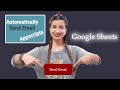 How to Automatically Send Email from Google Sheets