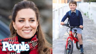 Prince Louis Bikes to Preschool in His New 3rd Birthday Photo, Taken by Mom Kate Middleton! | PEOPLE