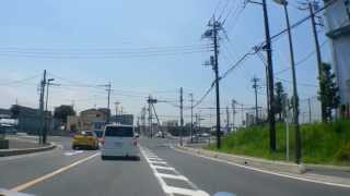 ららぽーと新三郷～吉川美南駅西口（車載動画）