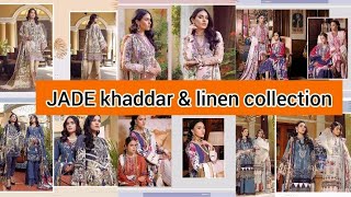 Jade unstitched grande premium khaddar \u0026 urbane linen collection 2k21_22 #flat25%off | Sidra Ali