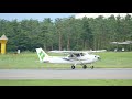 【 小型機もいっぱい ♪ セスナが飛ぶ週末 ★ まつもと空港 】cessna 172r skyhawk at matsumoto airport