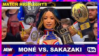 Mercedes Moné and Yuka Sakazaki's Main Event Battle (Clip) | AEW Dynamite | TBS