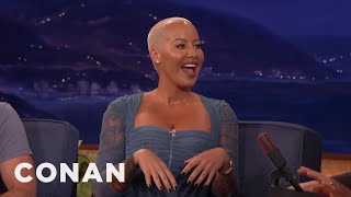 Amber Rose Is Conan's #1 Fan | CONAN on TBS