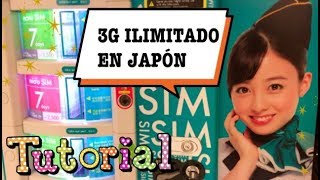 TUTORIAL: Tarjeta SIM Japonesa para INTERNET ILIMITADO