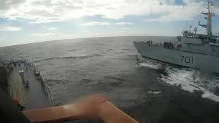 Light-Line Transfer - HMCS Goose Bay and HMCS Glace Bay - 7 April 2019