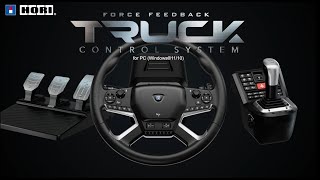 HORI Force Feedback Truck Control System for Windows®PC ( Windows 11 / 10 )