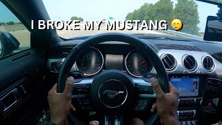 LUND RACING DATA LOG w/ WOT PULL