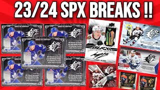 2023-24 Upper Deck SPx Hockey CASE BREAKS !! 🔥