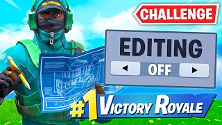 WINNING Without EDITING Challenge!
