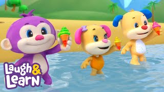 Laugh & Learn™ | At the Beach 🏖| 1+ hour of Kids' Learning Songs | Fisher-Price | Kids Cartoons