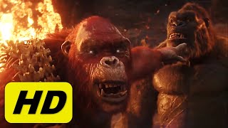 Kong meets Skar King - Full Scene HD - Godzilla x Kong: The New Empire