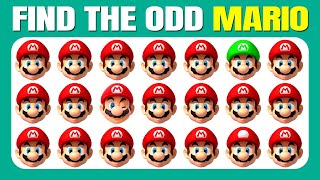 Find the ODD One Out - Super Mario Edition| Easy, Medium, Hard - 30 Ultimate Levels| Quizzer Odin