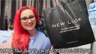 HUGE New Look Try On Haul|NEW IN SPRING