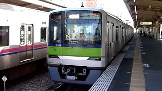 東京都交通局 都営新宿線　10-300R形 32編成　京王線 笹塚駅