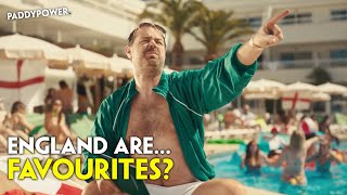 Danny Dyer and Peter Crouch star in Paddy Power's new Euros advert