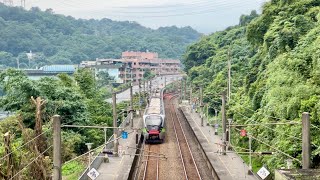 台鐵 4042次 EMU900 區間快車 暖暖通過