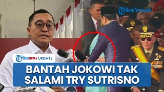 Klarifikasi Istana soal Presiden Jokowi yang Dinarasikan Tak Salami Eks Wapres ke-6 Try Sutrisno