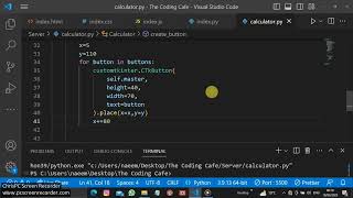 "How to Create a Basic Calculator using Python | Python Tutorial for Beginners | The Coding Cafe"