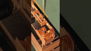 CNC copper electrode processing #cnc #electrode #machining #copper #youtube #processing #short